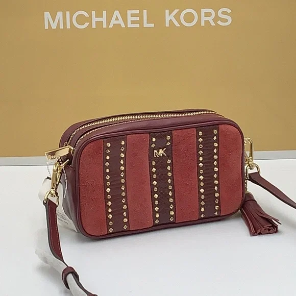 MICHAEL KORS SMALL MIXED - MEDIA CAMERA BAG - Picture 13 of 16